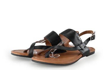 Mexx Sandalen in maat 38 Zwart, Mexx, Verzenden, Zwart, Sandalen of Muiltjes