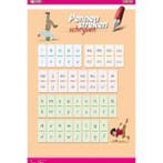 Pennenstreken versie 2 Letterposter blokschrift groep 3, Verzenden, Nieuw