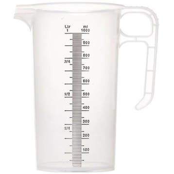 Maatbeker | PRO-JUG | Kunststof | 1L | Maatverdeling |, Verzenden, Nieuw in verpakking