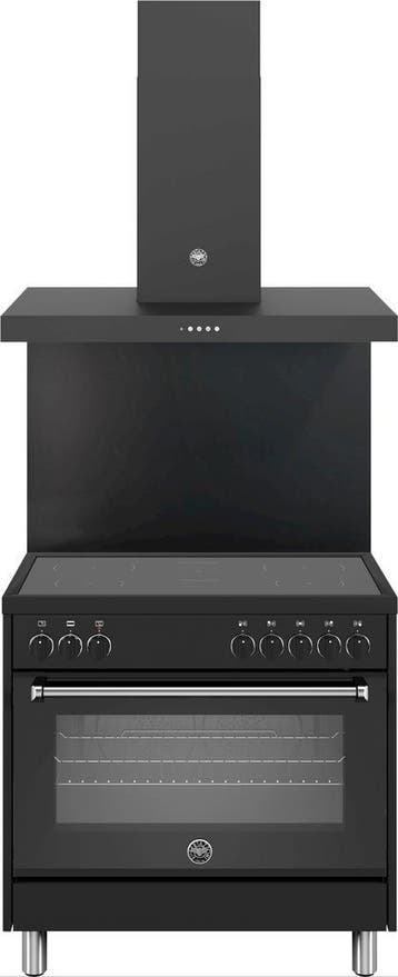 Bertazzoni MPL95I1ENNE Inductie Fornuis 90 cm, Verzenden, 60 cm of meer, Nieuw, Energieklasse A of zuiniger