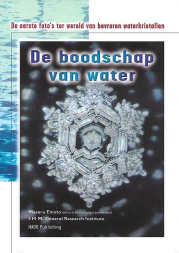 BOODSCHAP VAN WATER - Masuru Emoto 9789090161679, Boeken, Verzenden, Gelezen, Masuru Emoto