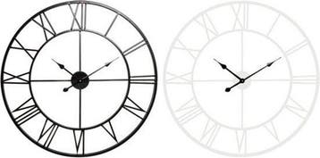2dekans | Muurklok DKD Home Decor Metaal (2 stuks) (40 x 3, Ophalen of Verzenden, Zo goed als nieuw