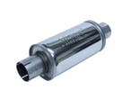 Demper 63mm rond 125mm, 250mm lang RVS Simons Handy, Ophalen of Verzenden, Nieuw