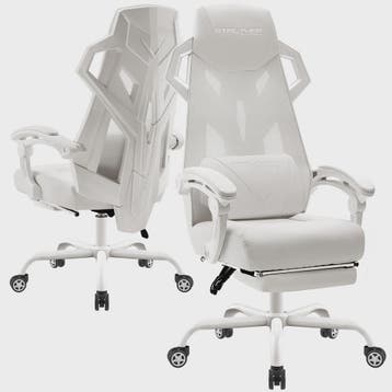 Ergonomische Bureaustoel & Gamestoel met Verstelbare Lendest, Verzenden, Nieuw