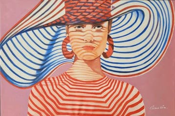 Jack Gage (1946) - Striped Elegance