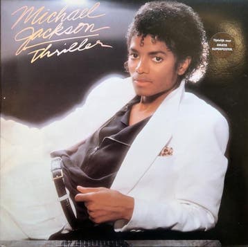 Michael Jackson - Thriller, Cd's en Dvd's, Vinyl | Pop, Ophalen of Verzenden, Gebruikt