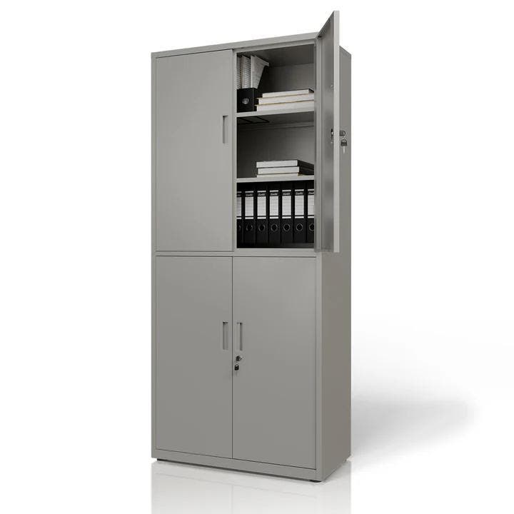 Metalen Archiefkast / Kantoorkast - Incl. slot en 2 sleutels, Huis en Inrichting, Kasten | Roldeurkasten en Archiefkasten, Nieuw