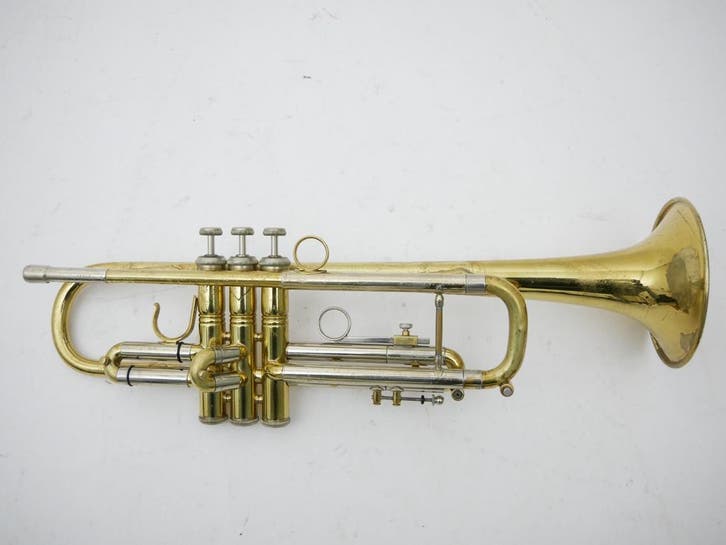 Gebruikte Trompet Holton Maynard Ferguson ST-302 gelakt, Muziek en Instrumenten, Blaasinstrumenten | Trompetten, C-trompet, Zo goed als nieuw