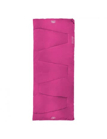 Highlander slaapzak dekenmodel Sleepline 250 5°C - Roze, Caravans en Kamperen, Slaapzakken, Verzenden, Nieuw