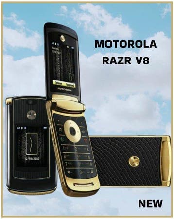 Motorola RAZR2 V8 LUXURY EDITION - Mobiele telefoon - In, Nieuw