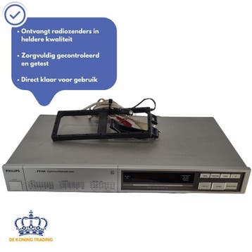 Philips FT144 | Tuner | Radio | Philips Tuner | Werkend, Verzenden, Gebruikt, Analoog