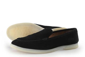 Greve Loafers in maat 38 Zwart, Loafers, Verzenden, Zwart, Zo goed als nieuw