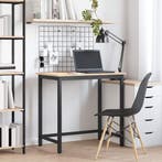 vidaXL Tafel Naturel 80 x 50 x 77 cm Engineered hout en, Huis en Inrichting, Verzenden, Nieuw