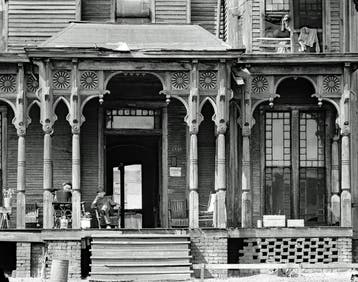 Walker Evans (1903–1975) - Detail of Boardinghouse Porch.