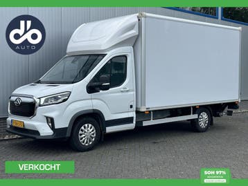 Maxus eDeliver9 L4 65 kWh DHOLLANDIA LAADKLEP I ORG.NL + NAP, Stof, Gebruikt, Zwart, Overige brandstoffen