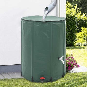 vidaXL Inklapbare Watertank 500L (Groen), Verzenden, Nieuw