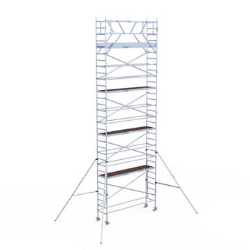 Rolsteiger Original 75x305 10,2m werkhoogte vrijstaand, Verzenden, Nieuw, Rolsteiger of Kamersteiger, 5 meter of hoger