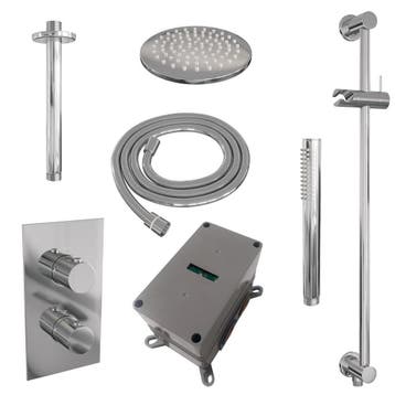 Brauer Chrome Edition Thermostatische Regendoucheset Inbouw, Ophalen of Verzenden, Nieuw