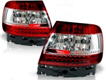 Achterlichten Audi A4 Limousine 95-01 LED rood/wit, Ophalen of Verzenden, Nieuw