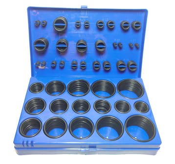 O-ringen set 419-delig | 32 maten | rubber | koffer, Ophalen of Verzenden, Nieuw