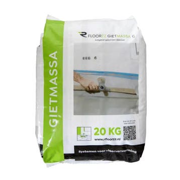 R Floorzz Gietmassa C 20kg | Gietdekvloermortel, Verzenden, Nieuw