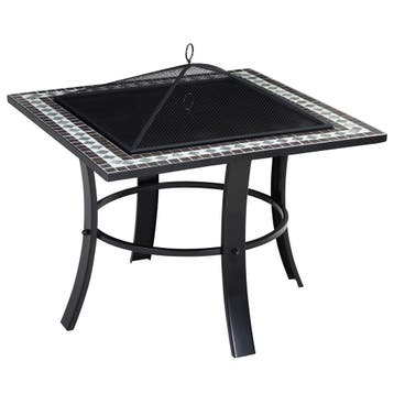 Vuurkorf Runedak Mozaïek 76x76cm (Barbecue-Vuurkorf), Verzenden, Nieuw