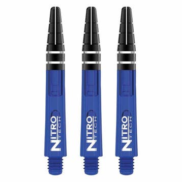 Red Dragon Darts - Nitrotech Blauw - 3 sets (Dart Shafts), Sport en Fitness, Ophalen of Verzenden, Nieuw, Shafts