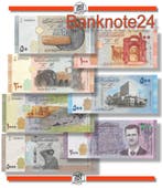 Syria Set 50 tot 5000 Pounds Unc by Banknote24, Postzegels en Munten, Bankbiljetten | Azië, Ophalen of Verzenden, Setje