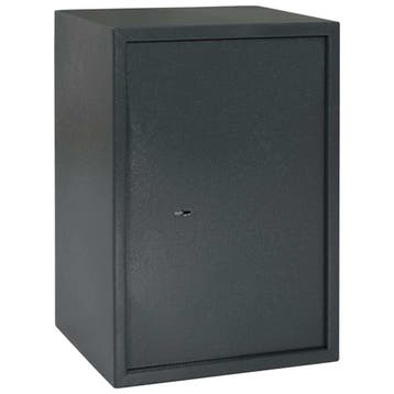 vidaXL Kluisdoos met slot Donkergrijs 35 x 31 x 50 cm Staal, Verzenden, Nieuw