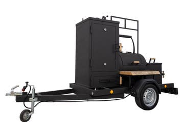 BBQ smoker trailer | 1, 2, 3 of 4 kleppen | Op voorraad, Ophalen, Nieuw