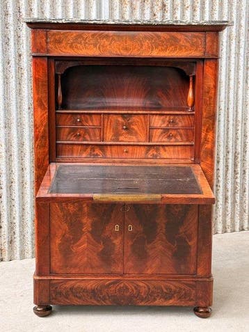 Secrétaire à abattant - Klepbureau, klepburo, bureau, buro,