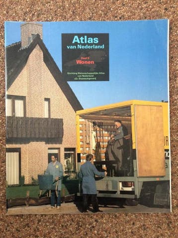Atlas van Nederland, deel 5, wonen - G.A. Hoekveld, Boeken, Verzenden, Zo goed als nieuw, G.A. Hoekveld