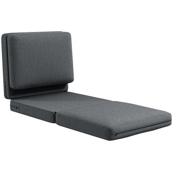 TRUUSK Vloersofa 3-in-1 Opvouwbaar Slaapbank - Fluweelachtig, Verzenden, Nieuw