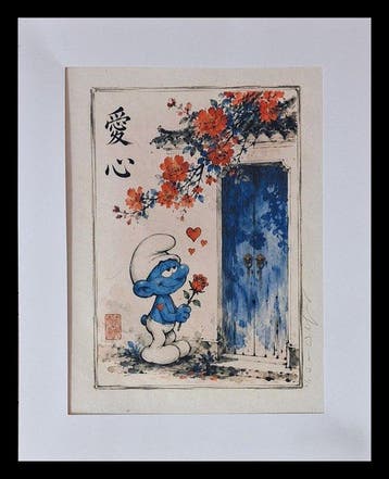 Emma Wildfang - Lover Smurf - Series - Anime Ukiyo –, Nieuw