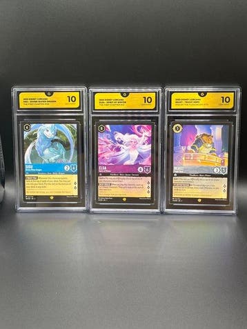 Disney - 3 Graded card - Disney Lorcana Sisu Elsa & Beast, Nieuw