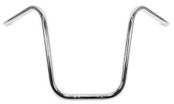 7/8 inch (22 mm) Universeel Stuur Apehanger 38 cm Chroom, Nieuw
