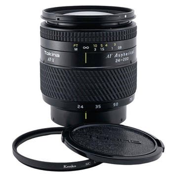 Tokina AT-X AF 24-200mm F3.5-5.6 for Minolta A-Mount, Nieuw