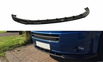 Maxton Frontspoiler Glans Zwart Transporter T5 FL CS053, Nieuw, Voor, Volkswagen