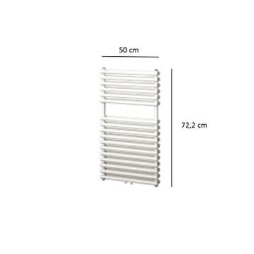 Designradiator Plieger Florian Dubbel 505 Watt, Ophalen of Verzenden, Nieuw