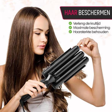 Cheveux Professionele Wafeltang 25mm – Krultang SCV12 PRO, Sieraden, Tassen en Uiterlijk, Uiterlijk | Haarverzorging, Ophalen of Verzenden