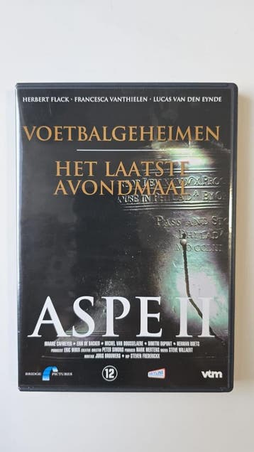 ASPE II VOETBALGEHEIMEN & HET LAATSTE AVONDMAAL (DVD), Verzenden, Gebruikt