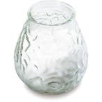 Low Boy Bar Light Clear w/ wit Candle - 75hrs (Box 12), Verzenden, Nieuw in verpakking
