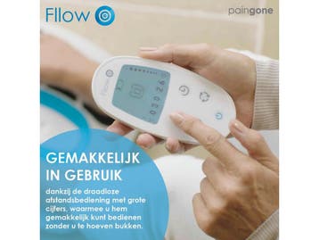 Paingone Fllow - Bloedsomloop stimulator - Verlicht zware en, Verzenden, Zo goed als nieuw