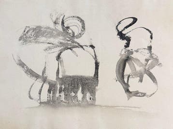 Marcus de Vestele (1941-2024) - Belle Composition gestuelle
