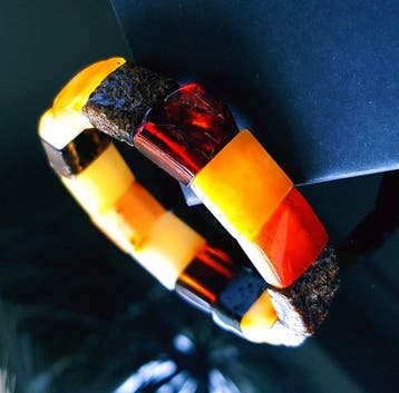 Amber Unieke natuurlijke Baltische amberarmband – met