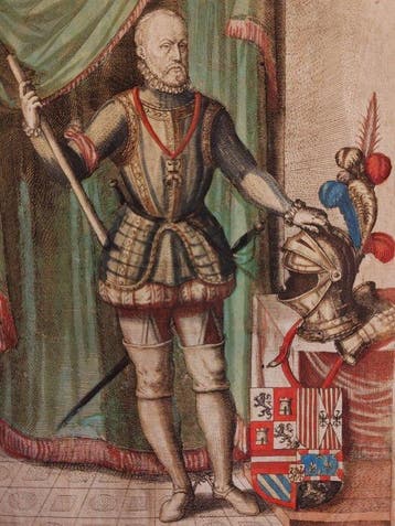 Cornelis Martin (1567-1621) - Filippo II di Spagna — Les