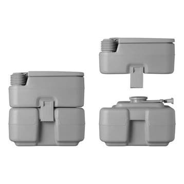 ProPlus Draagbaar Toilet – 10L/20L – Compact Camping Toi, Caravans en Kamperen, Ophalen of Verzenden, Nieuw