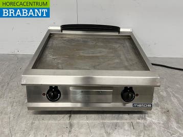 RVS Metos Bakplaat Grillplaat Glad 80 cm 400V Horeca, Zakelijke goederen, Ophalen of Verzenden, Gebruikt