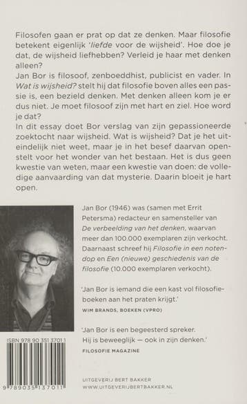 Wat is wijsheid? 9789035137011 Jan Bor, Verzenden, Gelezen, Jan Bor