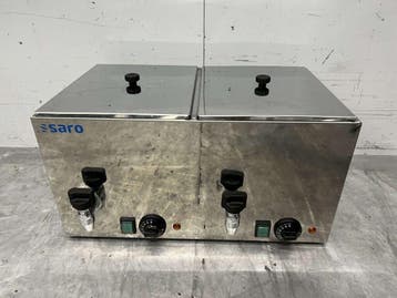RVS Saro Dubbele Worstenwarmer Worstwarmer 230V Horeca, Ophalen of Verzenden, Nieuw zonder verpakking
